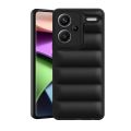 Xiaomi Redmi Note 13 Pro + Plus  Puffer Case With Camera Lens Protection Soft Back Cover. 
