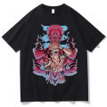 Anime jujutsu Kaisen T shirt cartoon ryomen Sukuna print short sleeve T-shirts oversized men women Harajuku T-shirt streetwear. 