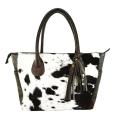Real Cowhide Leather Tote Bag Handbag Large | Real Cowhide Leather Woman Bags. 