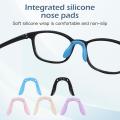 U shaped silicone glasses nose pads nose pads eyes non-slip anti-drop conjoined nose bridge bracket glasses accessories. 