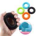 Hand & Finger Grip Strengthener Exercise Rings - Includes Finger Extensor Resistance Bands – Best for Improving Dexterity, Forearm & Wrist Strength, Injury Rehabilitation & Stress Relief – Set of 6 Denovo Mart. 