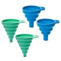 silicone funnel foldable-Funnels Filter-funnels for kitchen-collapsible silicone foldable funnel-Funnels Hopper-Funnel Flexible-Funnels for Filling Small or Mini Bottles. 