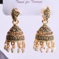 Fancy Round Earring - Imitation. 