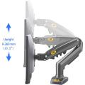 PakJAStore North Bayou F80 Monitor Desk Mount Stand Full Motion Swivel Monitor Arm with Gas Spring for 17-30''Monitors. 