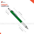 Stylus Pen, 7-in-1 Multi-Tool Pen Touchscreen Stylus, Ballpoint Pen, Ruler, Level, Phillips Screwdriver and Flathead. 