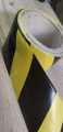 Cross Caution Tape 100 Meter X 3" Roll YELLOW TAPE Non-Adhesive Barricade Tape / safety Barrier / Construction Area / Warning. 