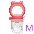 Frog Shape Baby Fresh Food Fruit Feeder Silicone Nipple Pacifier Teething Toy. 