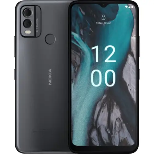 Nokia C22 5000 mAh Battery 6.5 inches Display 13 MP + 2 MP Back Camera 1 Year Nokia PK Warranty  Internal Memory	128 RAM	4 GB