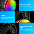 Lenovo G30 LED Gaming Headphones USB&3.5MM Wired Headsets With Microphone 7.1 Surround Sound Retractable Active Noise Cancelling Headphone Over Ear Earphone. 