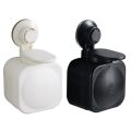 【BestGO】1pc Hand Soap Dispenser Wall Mounted Liquid Soap Diapenser Suction Cup Soap Dispenser Shampoo Diapenser Liquid Soap Box For Kitchen Bathroom. 