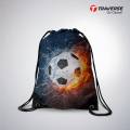 Traverse  Football Drawstring Bags For Girls / Bags For Kids / Bags For Boys with quality strings- Digitally printed by on strong polyester fabric Bags hand bag for girls bags for girls. 