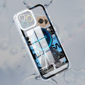Hontinga for Xiaomi Poco X3 Pro / Poco X3 NFC Back Cover New Astronaut Crystal Case Camera Protection Transparent TPU Soft Phone Cases. 
