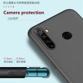 lthmy for Realme 5 RMX1911 Flexible Soft Matte Black Crystal Clear Phone Case Silicone Protective Back Cover. 