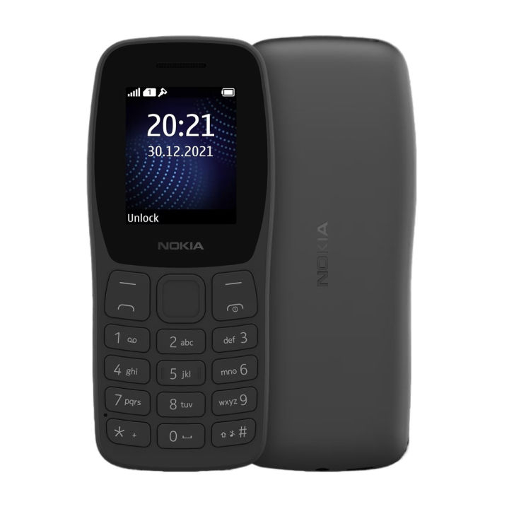 Nokia 105c | Dual SIm | Fm Radio | 1.77 Inch Display | 1000mAh Batterry | Official Pta Approved | 100% Original With Official Warrenty