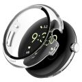 For Google Pixel Watch Tempered Glass Film PC Watch Case. 