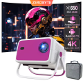 TP350 Projector 650 ANSI 1080P Auto Focus Android 11 Wifi6 BT5.2 Portable Outdoor Video Smart Home Theater Projectors. 