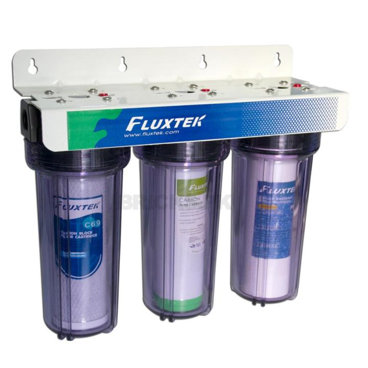 Fluxtek Water Filter 3 Stages  Non Electric