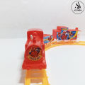 Spiderman Gauge Electric Train Set Toy For Kids Boys & Girls - Operated Battery - Red. 