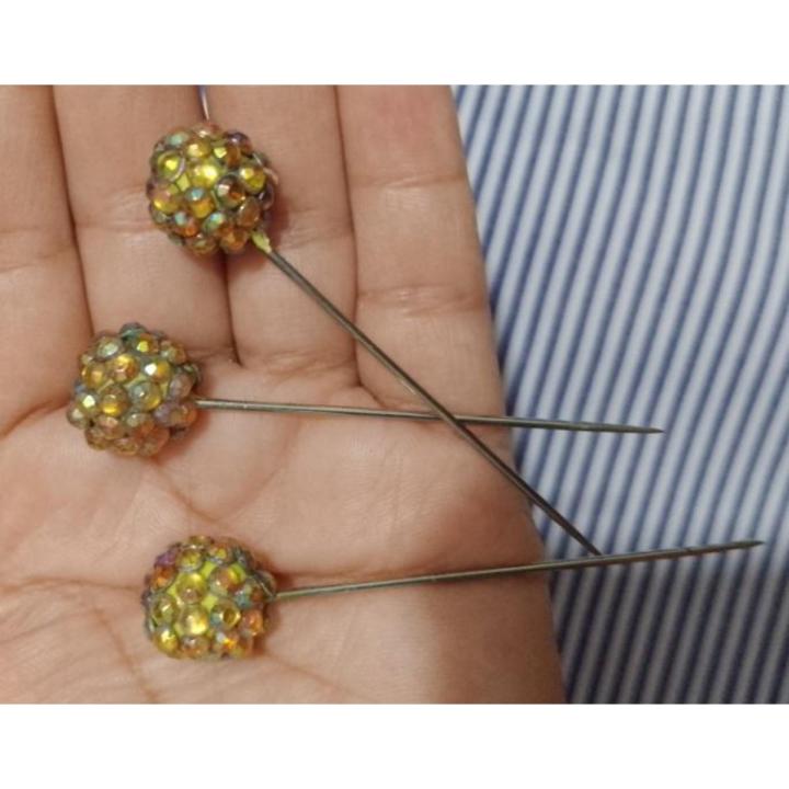 10 hijab pins of hand made