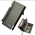 Baellerry Long Wallet Clutch Bag  Card Holder for men Slim wallet for boys/Best  Mobile Wallet /Genuine PU Leather Wallet/unisex/ Money Cash Holder/Best Cardholder/Wallet For Men. 