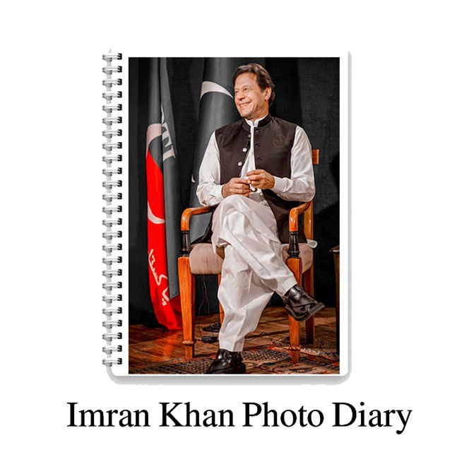 Imran khan customized Photo Diary in 4x6 inches with 20 Pages l Imran khan photo diary for Imran Khan lovers