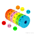Magnetic Educational Plastic Toy For Children, 6 Pcs Magnetic Math Assembling Puzzle, Educational Block Calculate Game For Kids. 