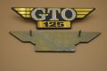 Kawasaki GTO 125 2 Stroke Down Model Front Tanki Tapa Monogram In Metal Made In Thailand (4pcs) in pack. 