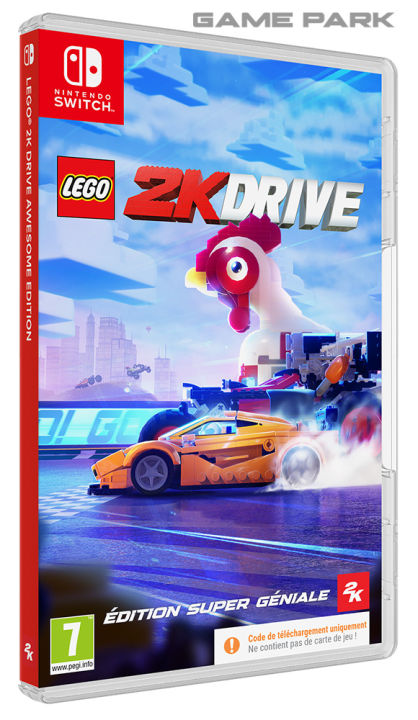 LEGO 2K Drive - Nintendo Switch includes 3-in-1 Aquadirt Racer LEGO® Set