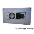 SFX to ATX PSU Converter-1 x SFX to ATX PSU Converter with 4 screws-Black. 