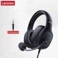 Original Lenovo G40 PRO Gaming Headsets Wired Headphones Stereo Bass Headsets With Mic For PC Laptop Computer. 