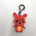 FNAF Plush Keychain Freddy Bear Foxy Chica Clown Bonnie Animal Stuffed Plushie Dolls Keychain. 
