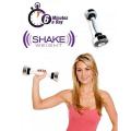 Shake Weight Dumbbell - Black & White. 