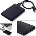 Super Slim 2.5 Inch HDD Enclosure USB 2.0 Plastic Body Hard Disk Case For SSD Disk Case HDD Box USB 2.0 HD External HDD Enclosure. 