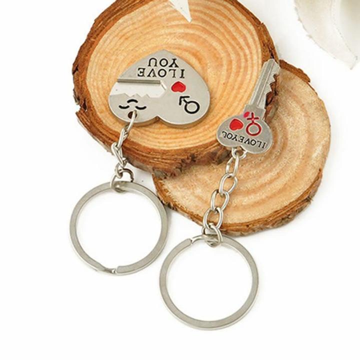 Romantic%20Couple%20Keychain%20Keyring%20Keyfob%20love%20Day%20Lover%20Gift%20Heart%20Key%20Set%20-%20Image%204