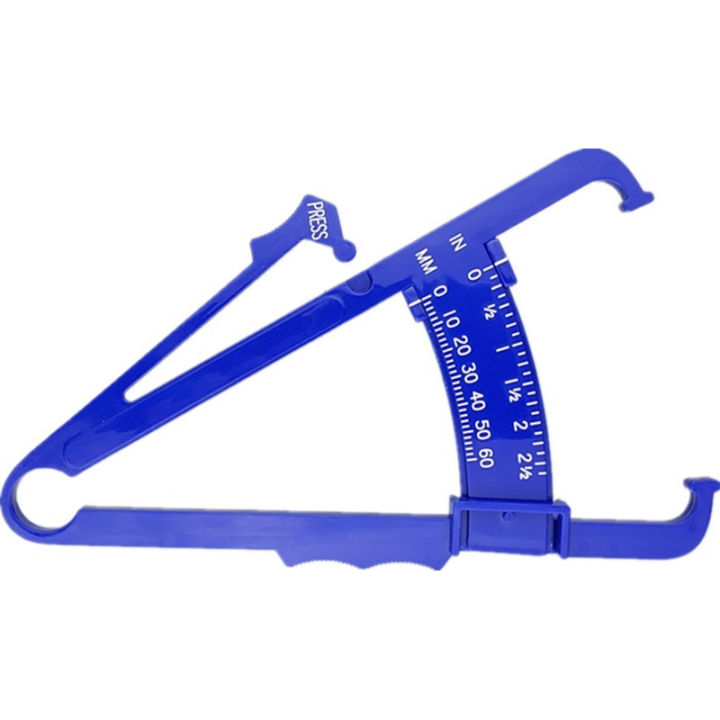【AiBaby Store】Body Fat Loss Tester Calculator Caliper Fitness Clip Slim Chart Test Instrumen Measurement Tool