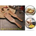 Turners Kitchen Utensil Set Wooden Cooking Utensils, Set of Wooden Spatula , Wooden Utensils For Cooking, Kitchen Tools,Non Stick Cooking Spoon, Wooden Spoons. 