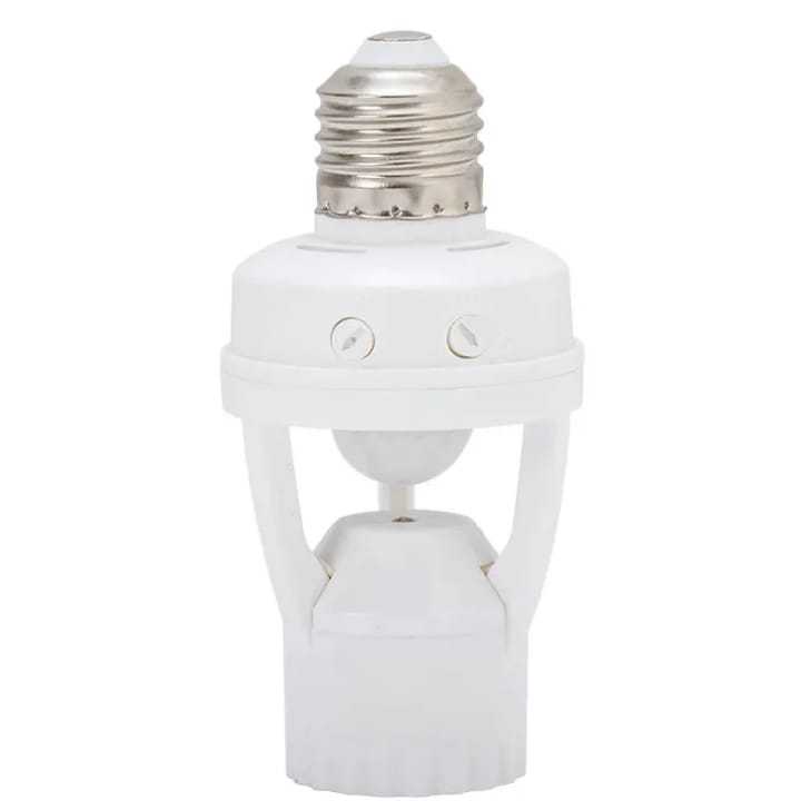 "360%C2%B0%20Smart%20PIR%20Motion%20Sensor%20Bulb%20Holder%20%7C%20Automatic%20E27%20Light%20Socket%20Adapter%20with%20Adjustable%20Timer%20&%20Lux%20Control%20%7C%20Energy%20Saving%20Lamp%20Base%20for%20Home%20&%20Office"%20-%20Image%207