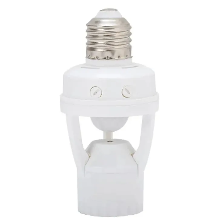 "360%C2%B0%20Smart%20PIR%20Motion%20Sensor%20Bulb%20Holder%20%7C%20Automatic%20E27%20Light%20Socket%20Adapter%20with%20Adjustable%20Timer%20&%20Lux%20Control%20%7C%20Energy%20Saving%20Lamp%20Base%20for%20Home%20&%20Office"%20-%20Image%207