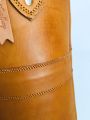 100cm - VINTAGE TAN LEATHER BOXING GYM PUNCH BAG - RETRO. 