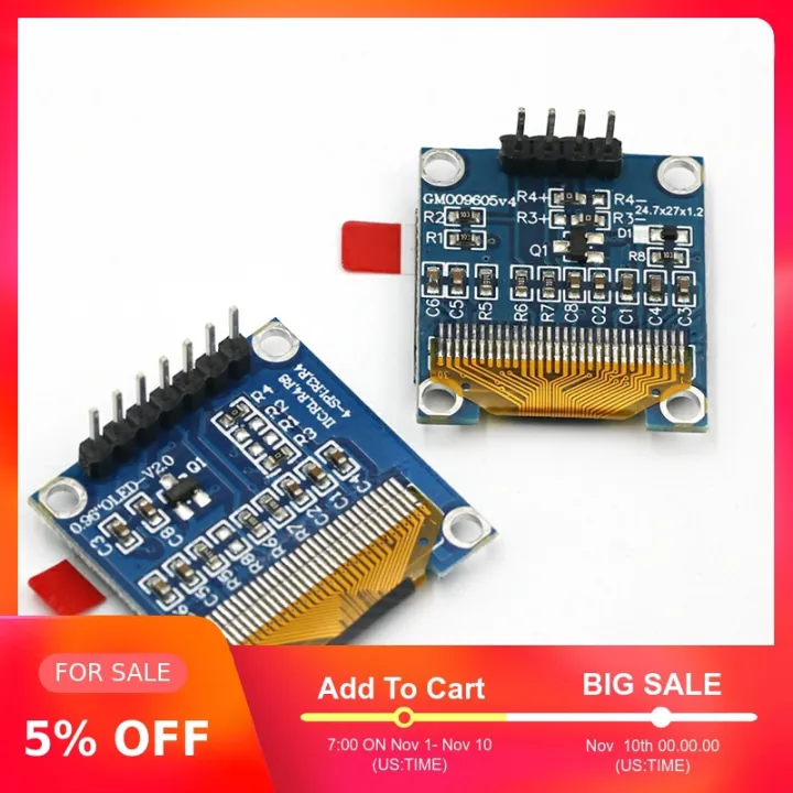 0.96%20inch%20IIC%20Serial%20OLED%20Display%20Module%20128X64%20I2C%2012864%20LCD%20Screen%20Board%20GND%20VCC%20SCL%20SDA%20-%20Image%203