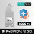 1000 ml (1 Litre) Nature Divine 98.5% Isopropyl Alcohol, IPA Rubbing Alcohol, Hand Rub and General Purpose Antiseptic Disinfectant. 
