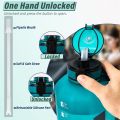 GEMFUL Water Bottle 2.2 Litre Big Sports Water Jug BPA-free Leakproof for Gym Travel Camping Outdoor Sports. 
