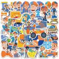 10/50Pcs Cartoon BLiPPi Stickers Children Anime Decals For Laptop Luggage Fridge Scrapbook Phone Guitar Stickers Kids Toy. 