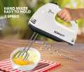 Hand Mixer - Electric Egg Beater Machine - Electric Hand Mixer - Hand Beater - Automatic Cream Hand Blender - 7 Speed Hand Mixer - Cake Baking Blender - Genuine Kitchen Accessories - Whisk Egg Beater - Coffee Whisker - High Quality Egg Beater. 