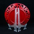 Black And Transparent Plastic Photo Display Stand/Portable Picture Frame Easel Holder/Plate Bracket/Dish Rack Home Decor. 