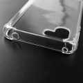 Aquos R2 Back Cover Anti shock Clear Transparent Soft TPU ShockProof Bumper Case. 