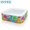 INTEX 57471 - Clear View Aquarium Baby Pool For Kids Inflatable Kids Bath Tub For Children -  62.5 x 62.5 x 19.5 IN. 
