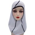 Women's Sports Hijab Scarf one-Piece Mesh Jersey Muslim Headscarf islamic Turban Caps Breathable Stretchy Non-Slip workout hijab. 