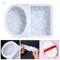 Silicone Soap Mould Homemade for Soap Making Supplies Pattern Art Soap Mold. 