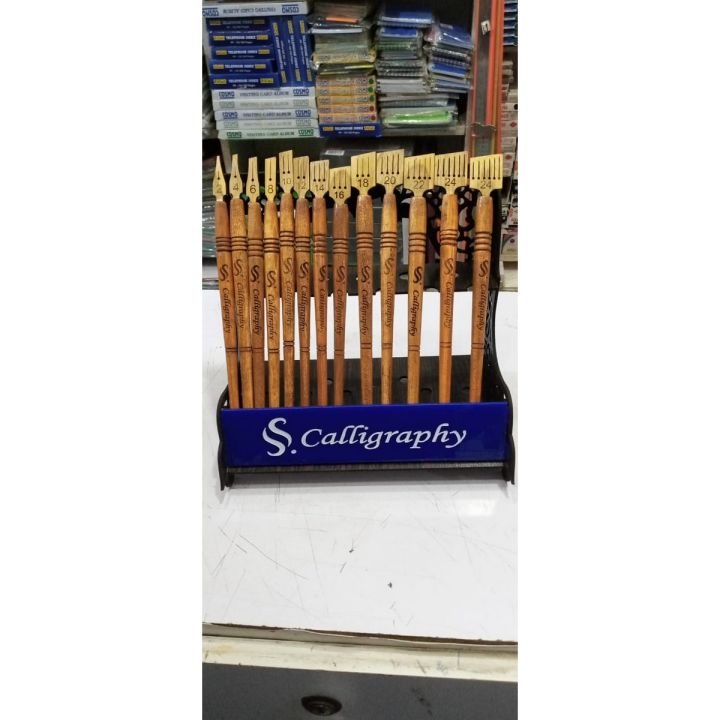 calligraphy qalams tomaar qalams celi qalams 2-24mm sizes  12pieces